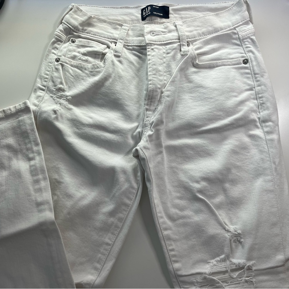 Gap white jeans